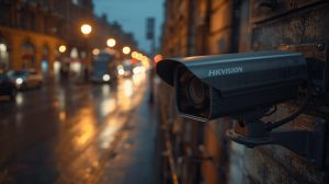 CCTV camera providing 24/7 surveillance for London business