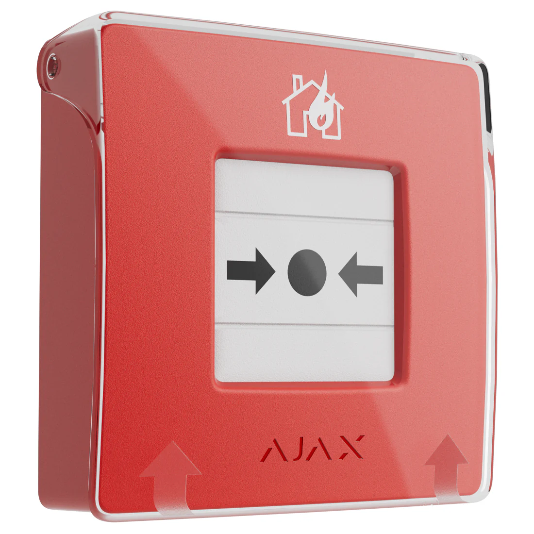 Ajax manual call point fire alarm break glass red