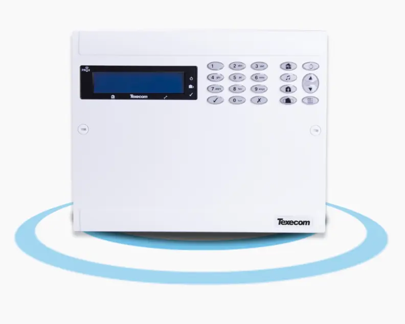 Texecom Premier Elite 64-W LIVE wireless control panel